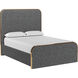 Tometi Chacha Grey Bed, Full
